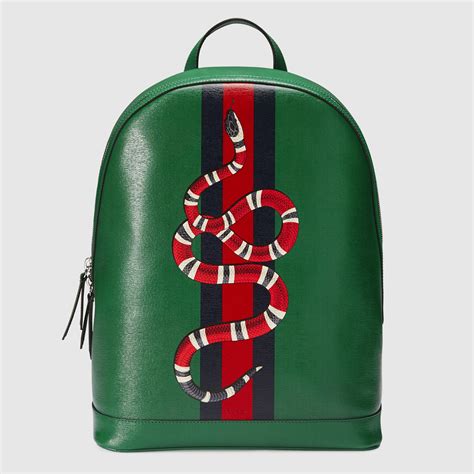 gucci backpack snake fake|gucci shark backpack.